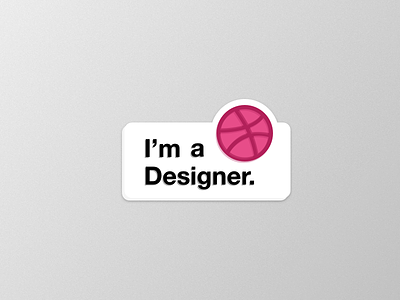 Sticker Mule Playoff | I'm Designer Sticker art designer playoff sticker stickermule