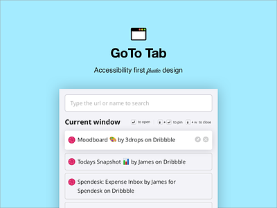 GoTo tab