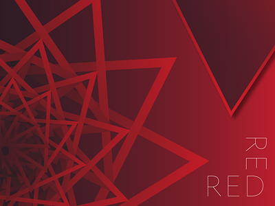 RED abstract illustrator vector