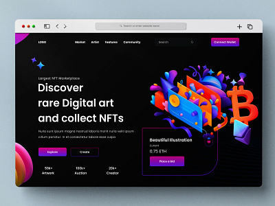 NFT Web Template