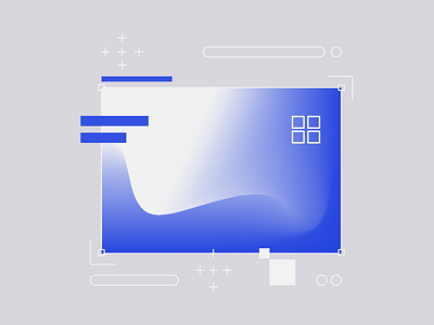 Abstract - Exploration abstract ai articifial intelligence calculating components exploration geometry gradients icon icons illustration minimal shape ui ux vector