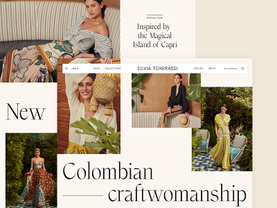 Silvia Tcherassi - Exploration colombia craft ecommerce exploration fashion figma latin fashion shopify sketch ui ux web design