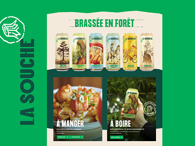 La Souche - Website revamp animation beer brewery design gif natural prototype ui ux ux ui web website