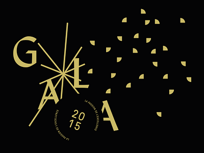 Gala award awards brand territory event identity logo logotype luxury prestige texture