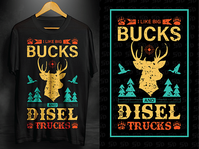SD hunting T-Shirt Design
