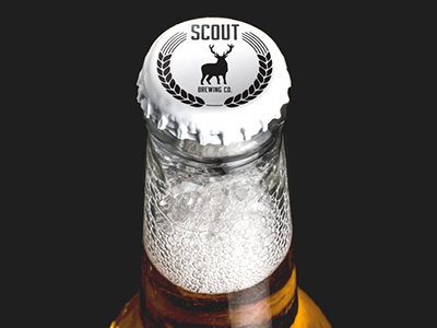 Scout Brewing Co. detail artisanal beer branding brewing deer food scout