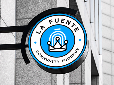 La Fuente branding crown food food court fountain mexico plaza shopping shopping center