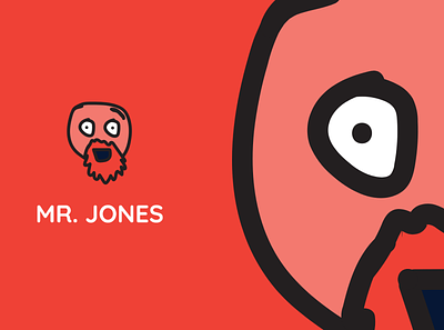 Say hello to Mr Jones design illustration