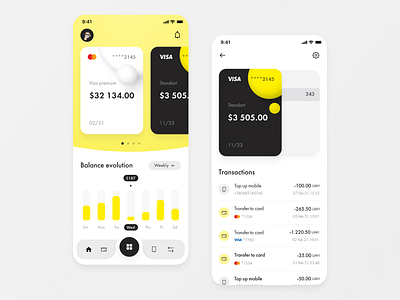 Finance app 3d app credit card design figma finance minimal statictic transactions ui ux vector