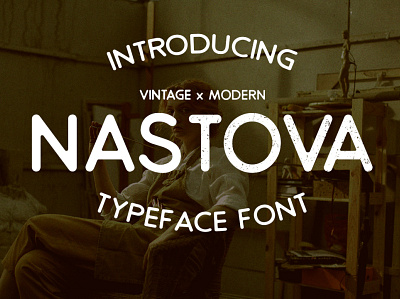 Nastova - Typeface Font abc branding design display fonts handwritten illustration lettering logo ui