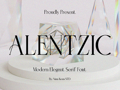 Alentzic - Modern Elegant Serif branding elegant font female branding fonts logo luxury font magazine modern font serif unique font wedding