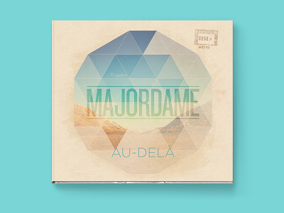 Majordame Album Cover album cover music packaging texture