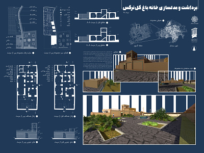 Architecture Presentation Sheet design graphic design