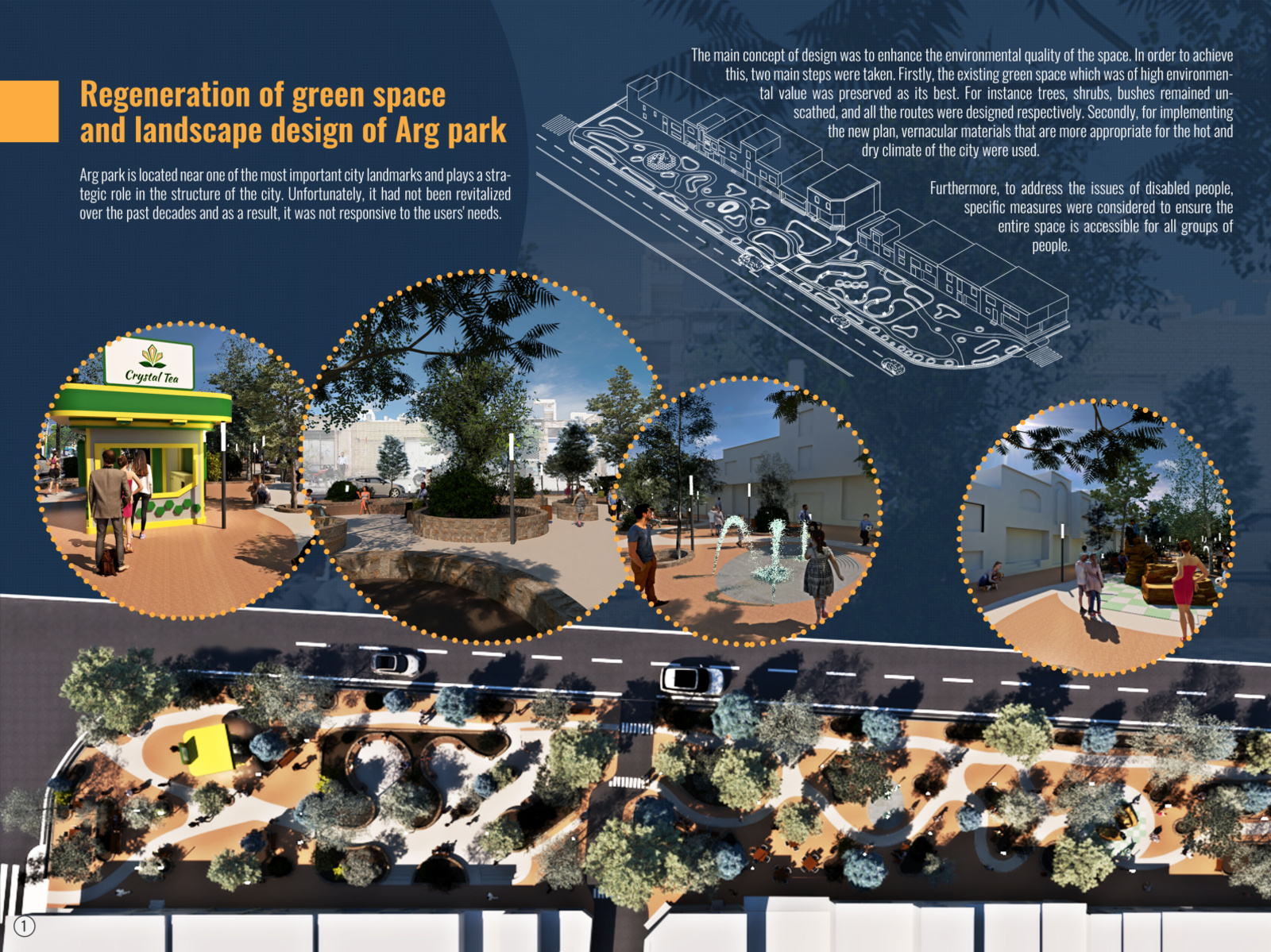 urban design presentation board