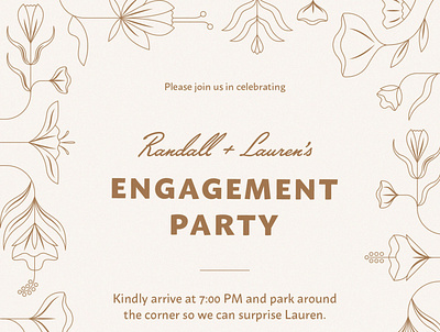 Engagement Invite