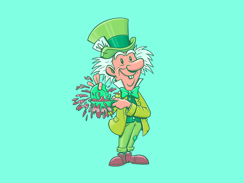 Mad Hatter by Alex Riegert-Waters on Dribbble