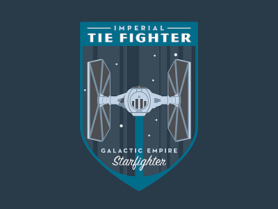 Tie Fighter art design disney illustration star wars tie fighter vector