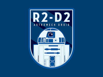 R2-D2 art character design design disney droid illustration r2 r2-d2 r2d2 star wars vector