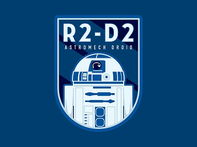 R2-D2 art character design design disney droid illustration r2 r2 d2 r2d2 star wars vector