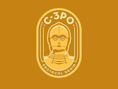 C-3PO art c 3p0 c 3po c3p0 c3po character design design disney illustration star wars vector
