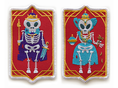 King and Queen Of Nothing Patches