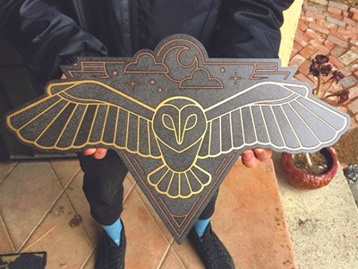 Owl Lasercut