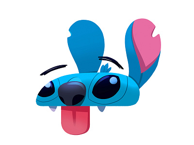 Stitch animation design disney illustration lilo stitch stitch vector