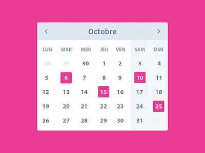 Calendar Widget