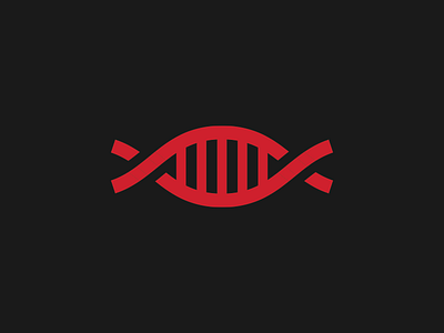 DNA concept dna identity logo mark