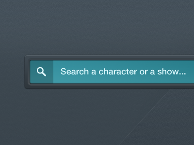 Search dark search ui