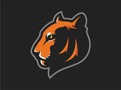Tiger identity logo tiger