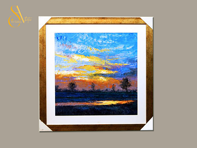 Aesthetic Art Gallery Scenery Painting