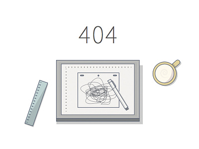 404 tezign 404 illustration