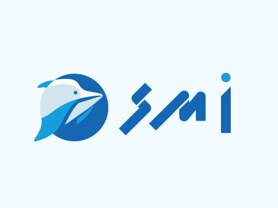 SMI Date Logo dolphin graphic logo