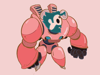 Mi Tian robot nickname cartoon character illustration