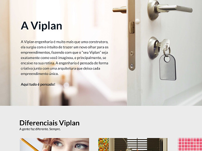 Viplan Engenharia page web web design website website builder website concept
