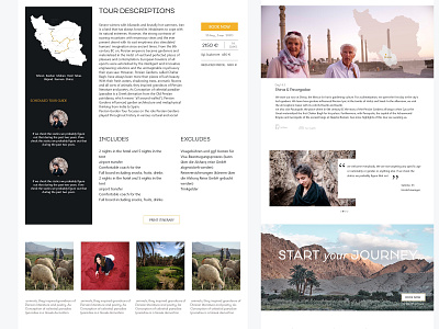 Iran Closer design desktop tour design ui web
