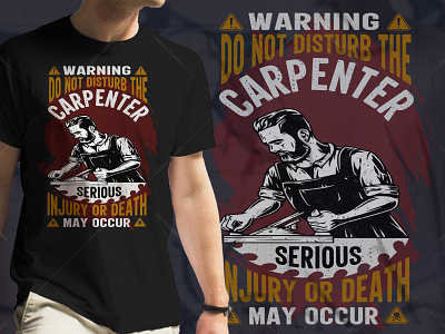 Serious Carpenter T-Shirt Design Graphic Tees serious carpenter quotes t shirt serious carpenter quotes t shirt t shirt design amazon