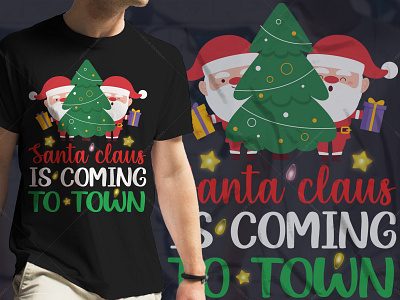 Christmas Santa T-Shirt Design Graphic Tees christmas quotes t shirt t shirt design amazon