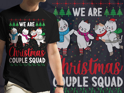 Christmas Couple T-Shirt Design Graphic Tees christmas quotes t shirt t shirt design amazon