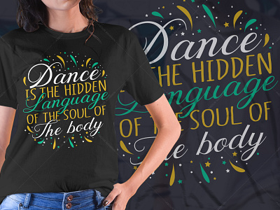 Dance T-Shirt Design Graphic Tees v4