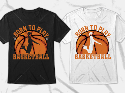 Basketball Typography T-Shirt Design Graphic Tees t shirt design amazon tshirt design template