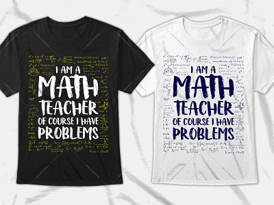 Math Typography T Shirt