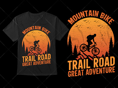 Mountain Bike Typography T-Shirt Design custom t shirts graphic tees long sleeve shirts t shirt t shirt design t shirt vector tie dye shirts