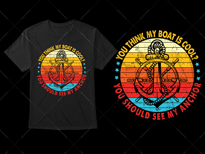 Fishing Boat Typography T-Shirt Design custom t shirts graphic tees long sleeve shirts t shirt t shirt design t shirt vector tie dye shirts