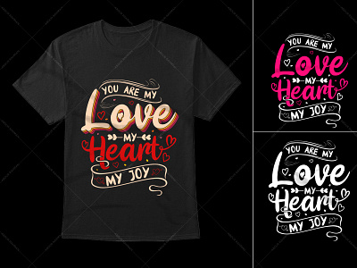 Love My Heart Typography T-Shirt Design custom t shirts graphic tees long sleeve shirts t shirt t shirt design t shirt vector tie dye shirts