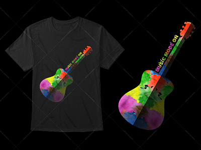 Music Mode Typography T-Shirt Design custom t shirts graphic tees long sleeve shirts t shirt t shirt design t shirt vector tie dye shirts