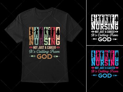 Nurse Typography T-Shirt Design custom t shirts graphic tees long sleeve shirts t shirt t shirt design t shirt vector tie dye shirts