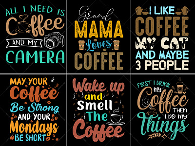 Coffee Typography T-Shirt Design custom t shirts graphic tees long sleeve shirts t shirt t shirt design t shirt vector tie dye shirts