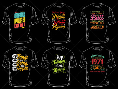 Typography T Shirt Design